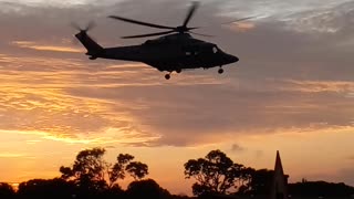 Helicopter Taking Off