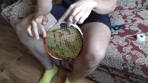 HOW to make your badminton RACKET HEAD HEAVIER