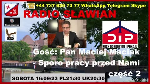 Gość: Pan Maciej Maciak - Sporo pracy przed Nami część 2