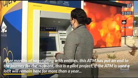 News Report - ATMs for the community Quer, Castilla la Mancha Spain.