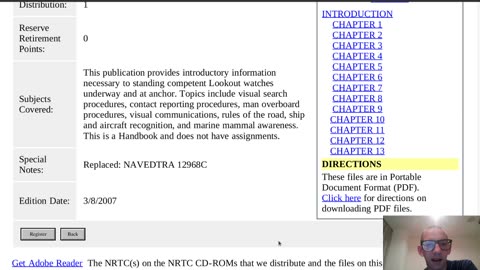 Summary of NAVEDTRA 12968D - Lookout Training Handbook