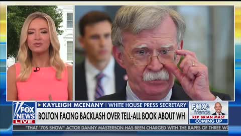 “John Bolton's book has been de-bunked by none other than John Bolton.”