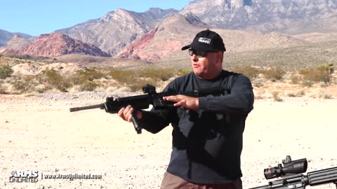 Shooting Full Auto Colt IAR vs LMG