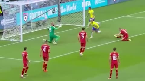 Richarlison scores Brazil's first goal of the 2022 World Cup! _ #ShortsFIFAWorldCup