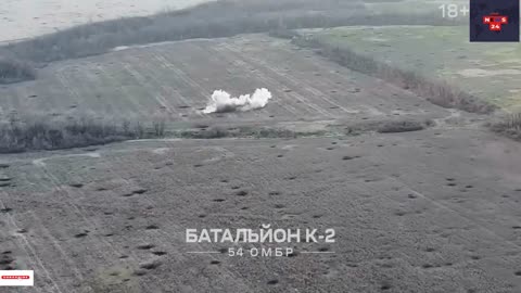 Ukrainian soldiers attack Russian positions and force enemy to retreat
