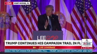 President Donald J. Trump Speaks at Lee County GOP Dinner (Full Speech)