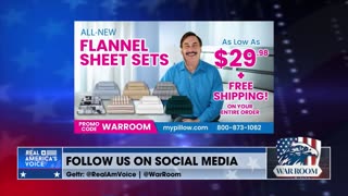 Use Promo Code WARROOM And Get WarRoom Posse Specials At mypillow.com/warroom