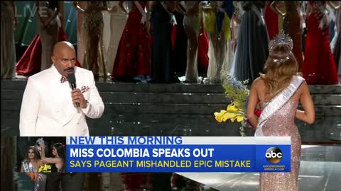 Miss Colombia Responds, 'Cried a Ton' After Crowning Mistake