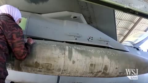 Jordanian Military Writes Messages to ISIS on Bombs