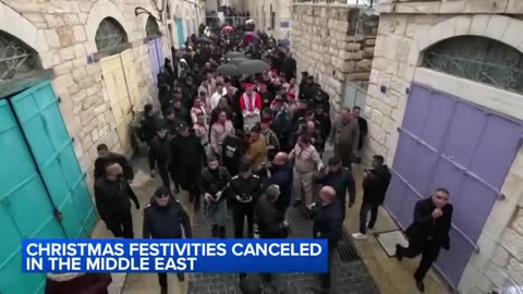 Christmas 2023 celebrations canceled in Bethlehem
