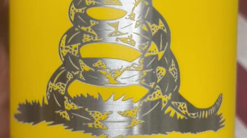 Don’t Tread On Me SS Engraved Tumbler