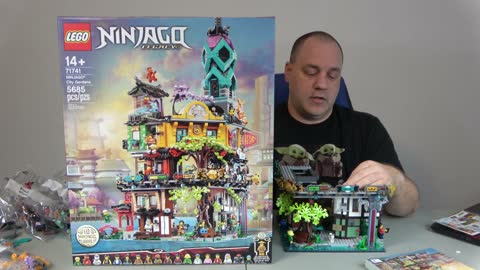 Unboxing Lego 71741 Ninjago City Gardens Set Part 3 of 4