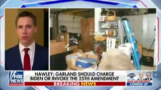 Josh Hawley:It can’t possibly be that Joe Biden is not capable of standing trial....