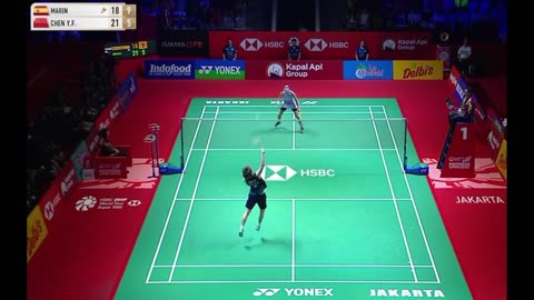 Chen Yu Fei vc Carolina Marin Indonesia Open 2023 Final