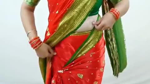 Sari wearing