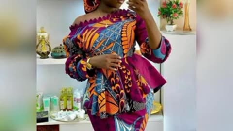 Top Best And Most Beautiful Ankara Skirt And Blouse Styles | Latest Peplum Blouses | African Fashion