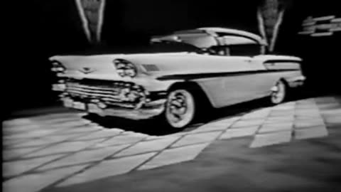 1958 Chevrolet Classic Car Vintage Commercial