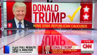 'The Earliest I Can Remember': Jake Tapper Reacts To Trump Landslide Win In Iowa