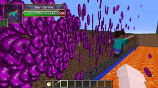 Herobrine vs all Herobrine and Creepypasta mobs in minecraft part 5