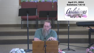 Sunday Sermon at Moose Creek Baptist Church 4-21-2024