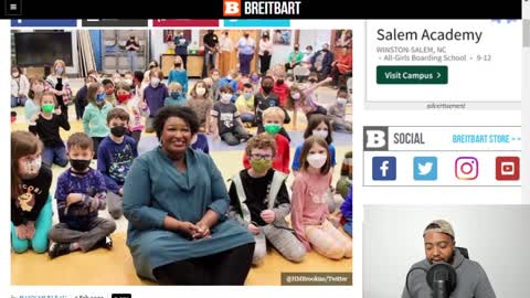 Stacey Abrams MASKLESS Pic With School Kids BACKFIRES As She Comes Up With PATHETIC Response