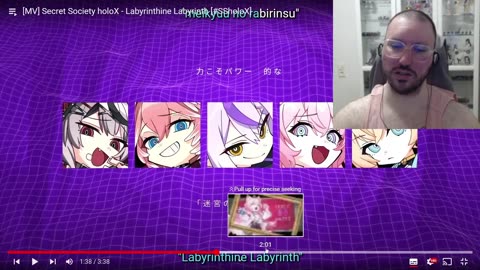 Hololive Reaction Secret Society holoX - Labyrinthine Labyrinth