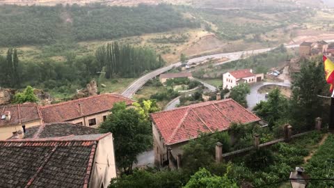 The Rain In Spain - Outside Madrid, Watching The Rain From A Hillside Balcony