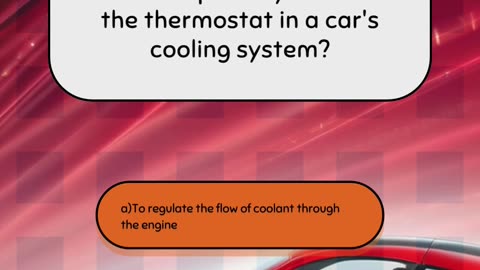 Part 15 Intermediate Car Engine Quiz Question