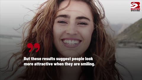 Smiling makes you more attractive