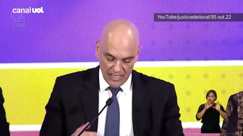 Alexandre de Moraes conversou com Lula e Bolsonaro após resultado das eleições