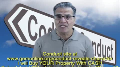 CONDUCT wants to BUY YOUR Property