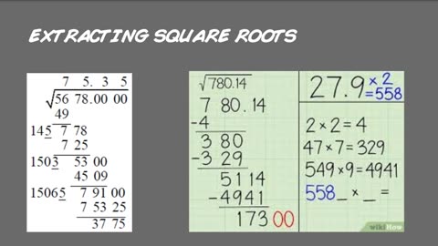 #Exponents- Square Roots #Math #Bismillah School;