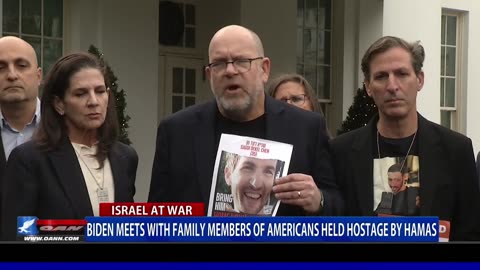 Biden Meets With Family Members Of Americans Held Hostage By Hamas