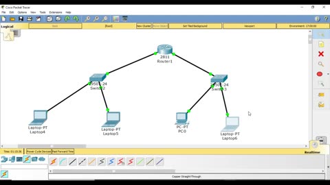 DHCP configuration in Cisco Packet Tracer
