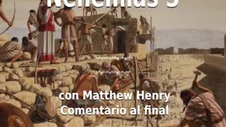 📖🕯 Santa Biblia - Nehemías 3 con Matthew Henry Comentario al final.