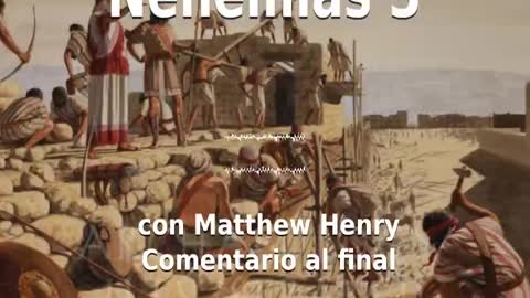 📖🕯 Santa Biblia - Nehemías 3 con Matthew Henry Comentario al final.