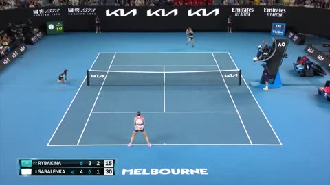 Elena Rybakina🎾 VS🎾Aryna Sabalenka Extended Highlights _ Australian Open 2023 Final👍