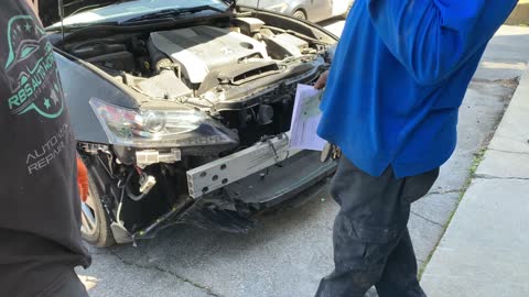 I TOOK MY LEXUS GS 350 FROM COPART TO THE BODY SHOP & WAS TOLD IT CANT’T BE FIXED! TOO MUCH DAMAGE