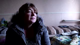 Ukrainian families divided as some flee fighting