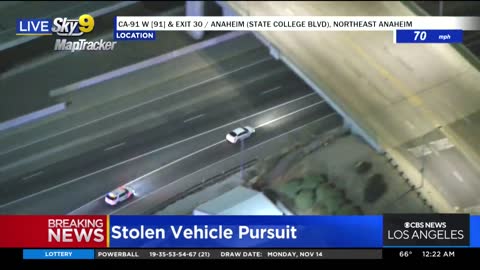 Orange County authorities join pursuit