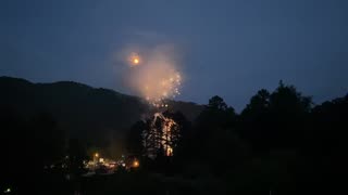 Fireworks From a Small Town USA