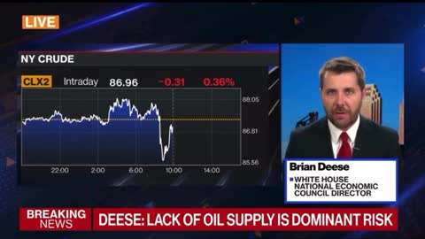 Lack of oil supply is dominant risk