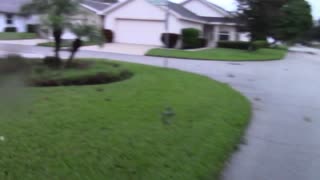 Hurricane Ian Mild Impact in Winter Haven, Florida 29 Sep 2022