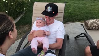 Baby Laughs for the First Time! Hilarious! Cutest Giggle Ever!