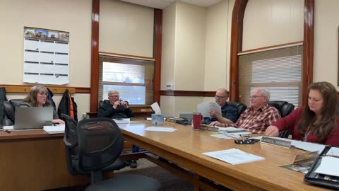 County Commissioner meeting February 21, 2023