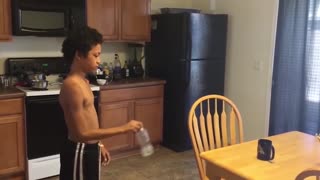 Many Ways To Do The Ultimate Water Bottle Flip Challenge!!!