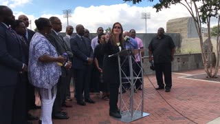 Charlotte Clergy CALL FOR PEACE during CLT Riots / Prayer/Press Conference 9.22.16