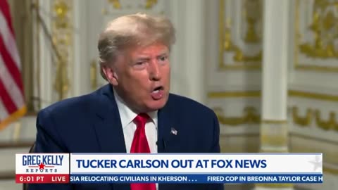 Trump Reacts To Tucker Carlson Parting With Fox News