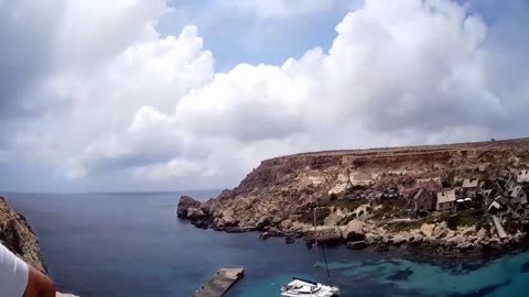 Robin Williams Popeye Village Film Set - AKA Sweethaven Village & Anchor Bay - MALTA JUNE 2018