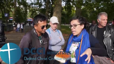 Just don't accept it Jesus is dead or alive Speakers Corner